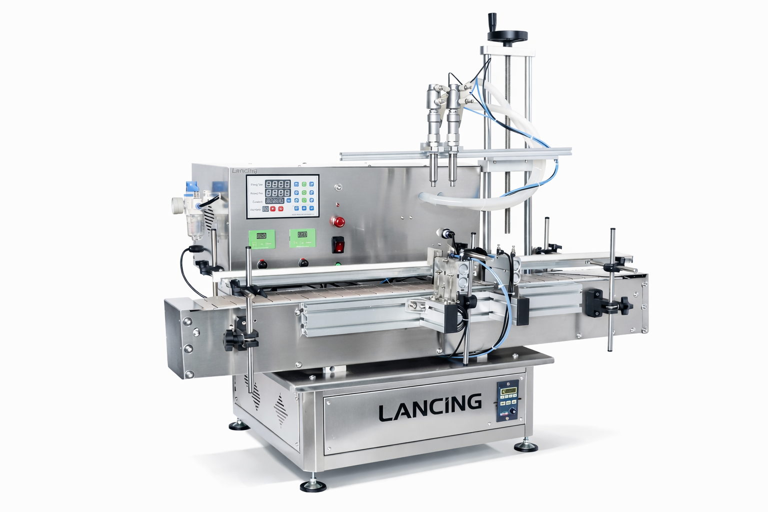 Dual Head Desktop Liquid Filling Machine
