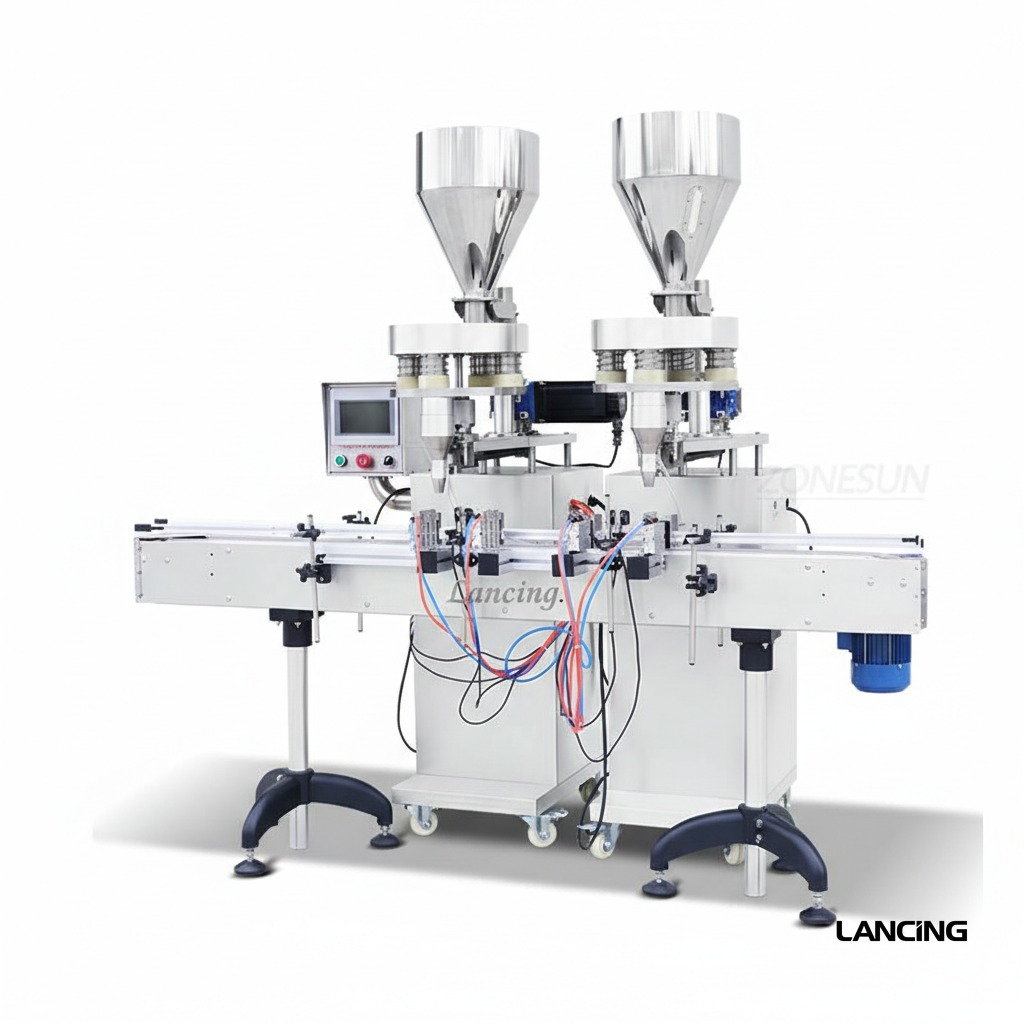 LU‑KL01 Dual‑Nozzle Granule Quantitative Filling Machine