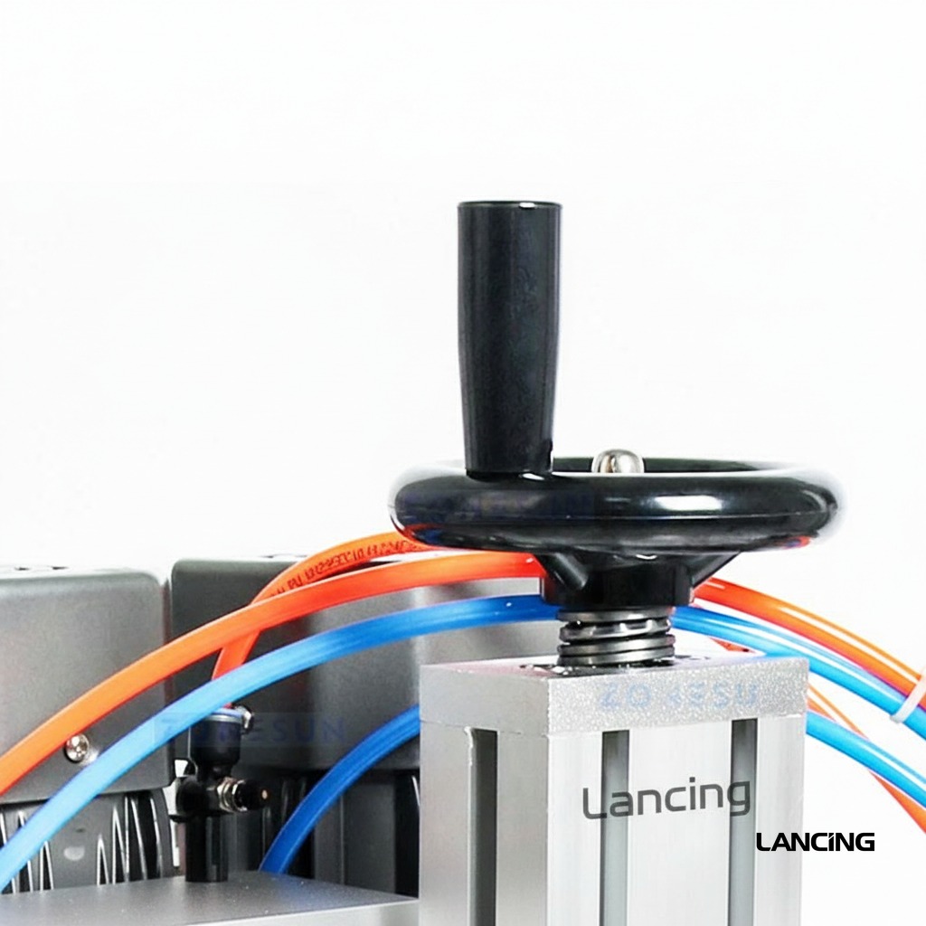 Desktop Semi-automatic Pump Bottle Capping Machine gallery 3