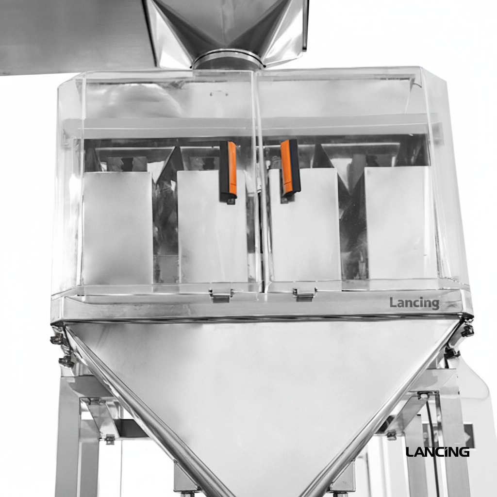 Granule Vacuum Packing Machine with 4 Heads gallery 2