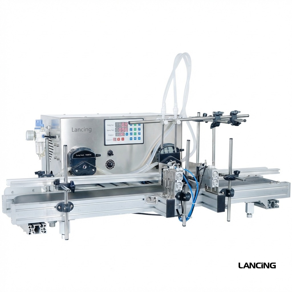 LU-DTPP-2 Dual-Head Liquid Filling Machine gallery 2