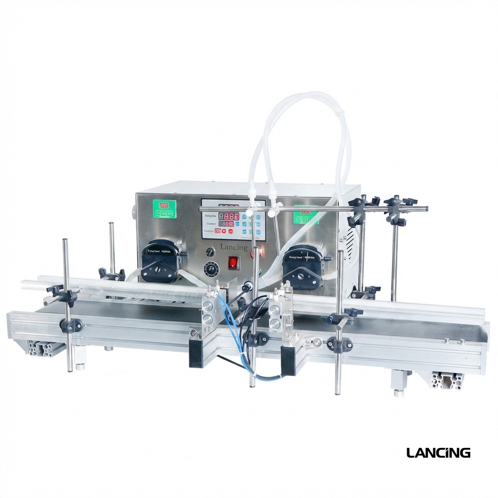 LU-DTPP-2 Dual-Head Liquid Filling Machine gallery 3