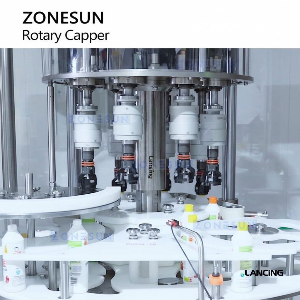 8-Head Rotary Capping Machine gallery 3