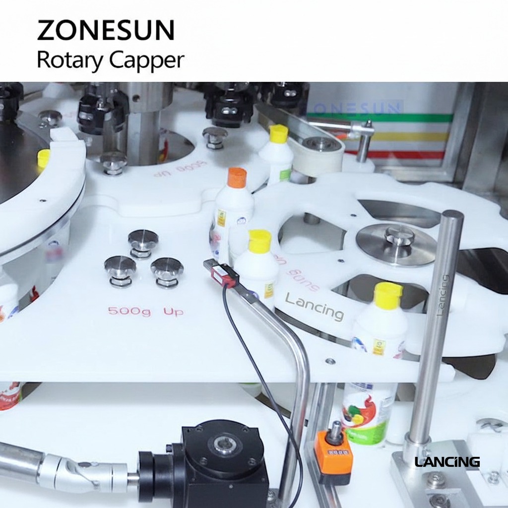 8-Head Rotary Capping Machine gallery 4