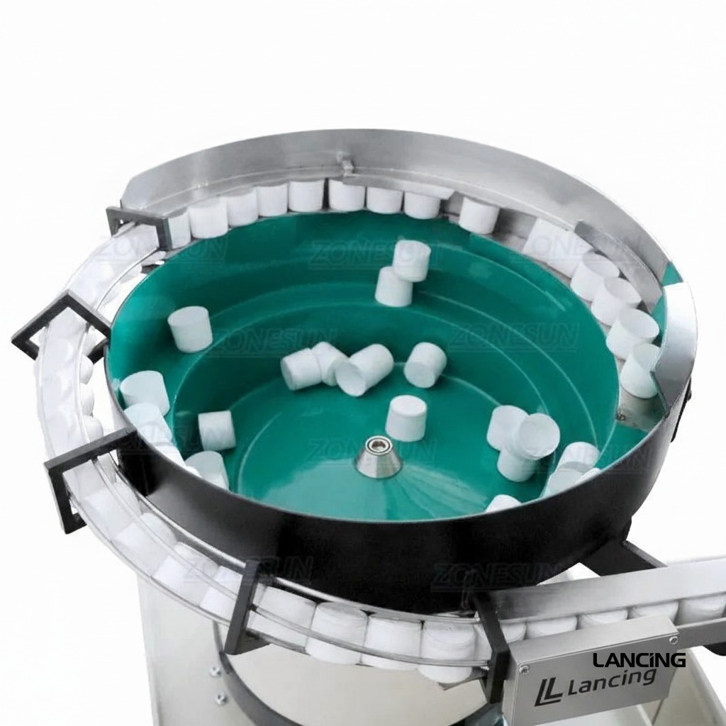 Automatic Bottle Cap Pressing Machine With Cap Feeder gallery 3