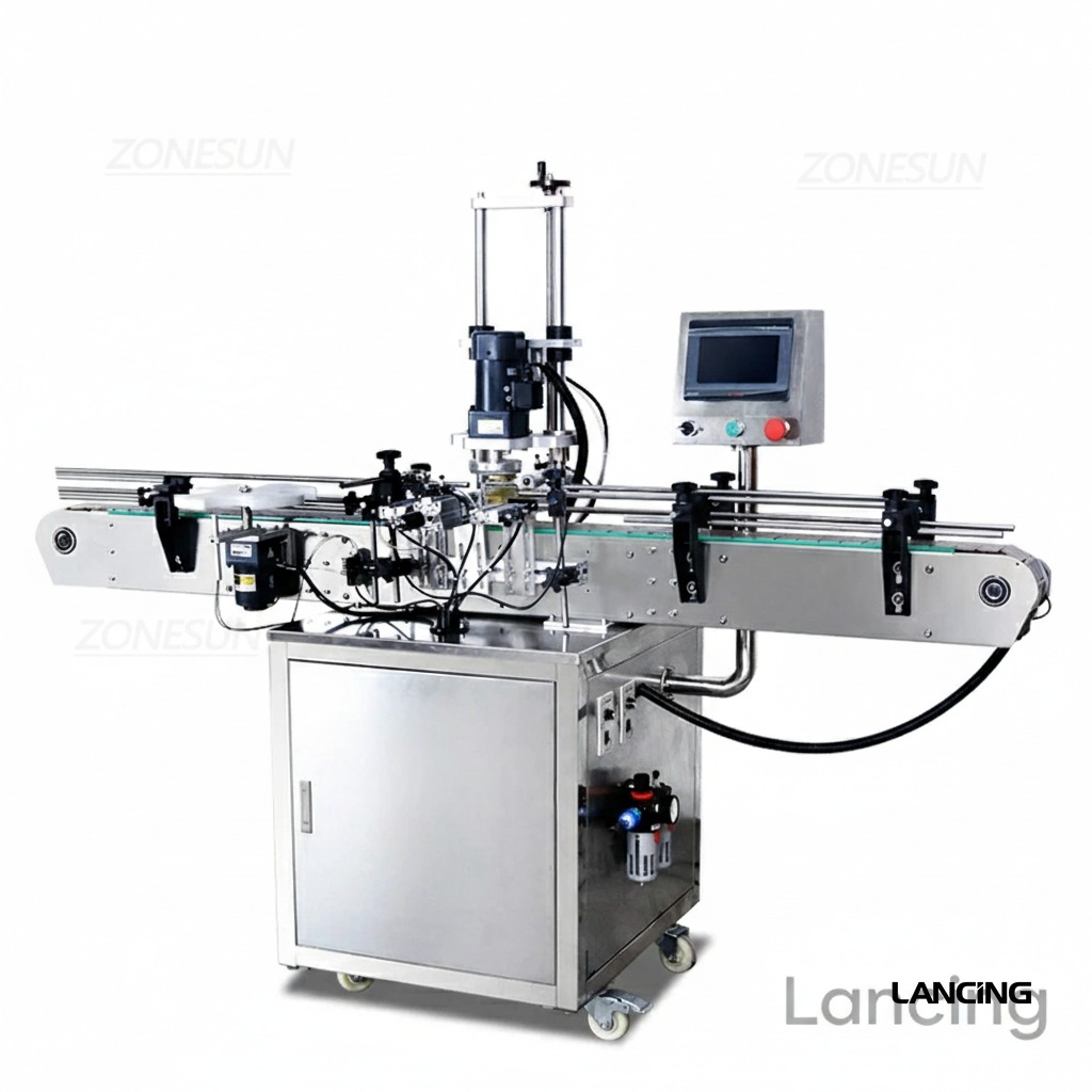 LU‑XG440D Automatic Customizable Bottle Capping Machine