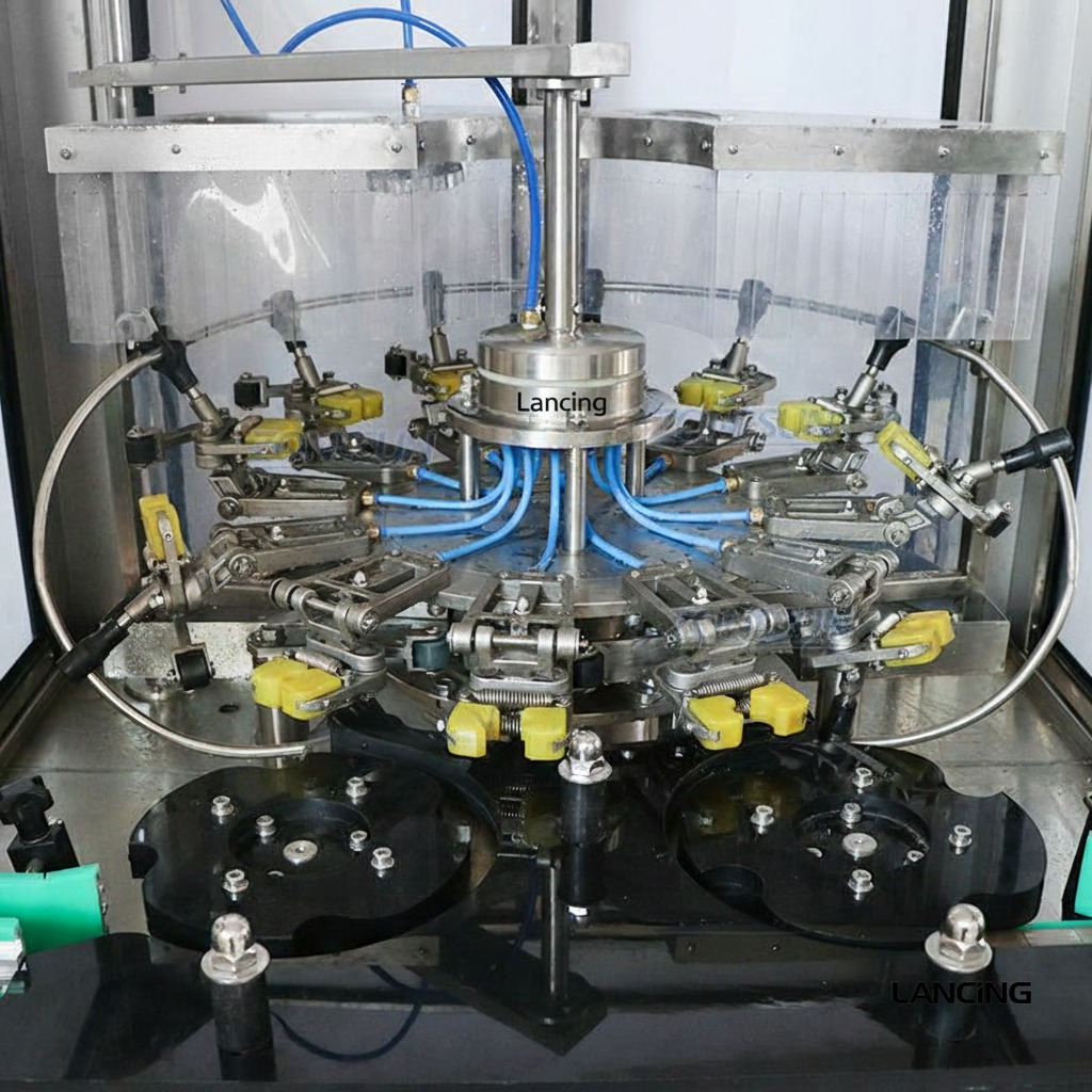 Automatic Bottle Washer with 12 Nozzles & Conveyor System gallery 4