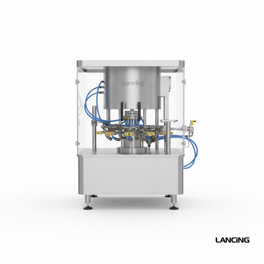 Automatic Bottle Washer with 12 Nozzles & Conveyor System gallery 5