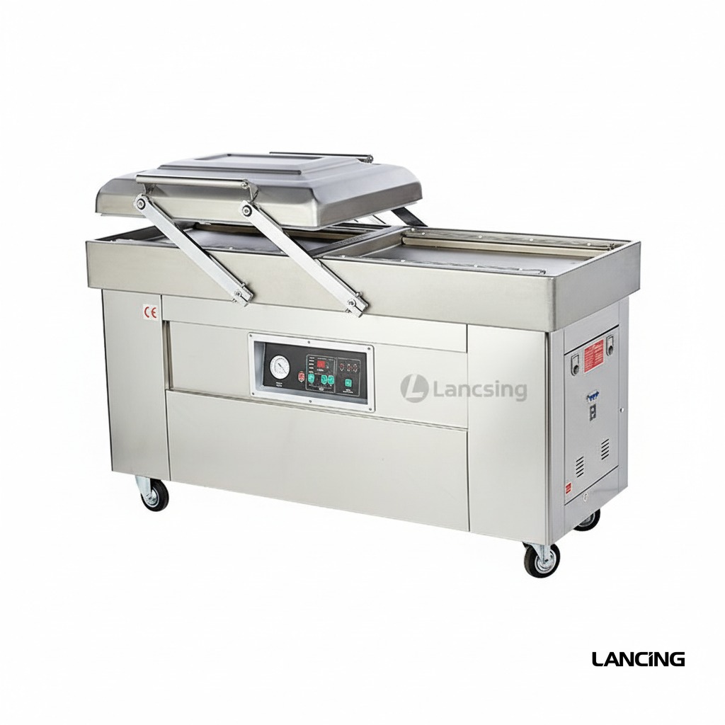 Double Chamber Vacuum Sealer with Date Coding System gallery 4