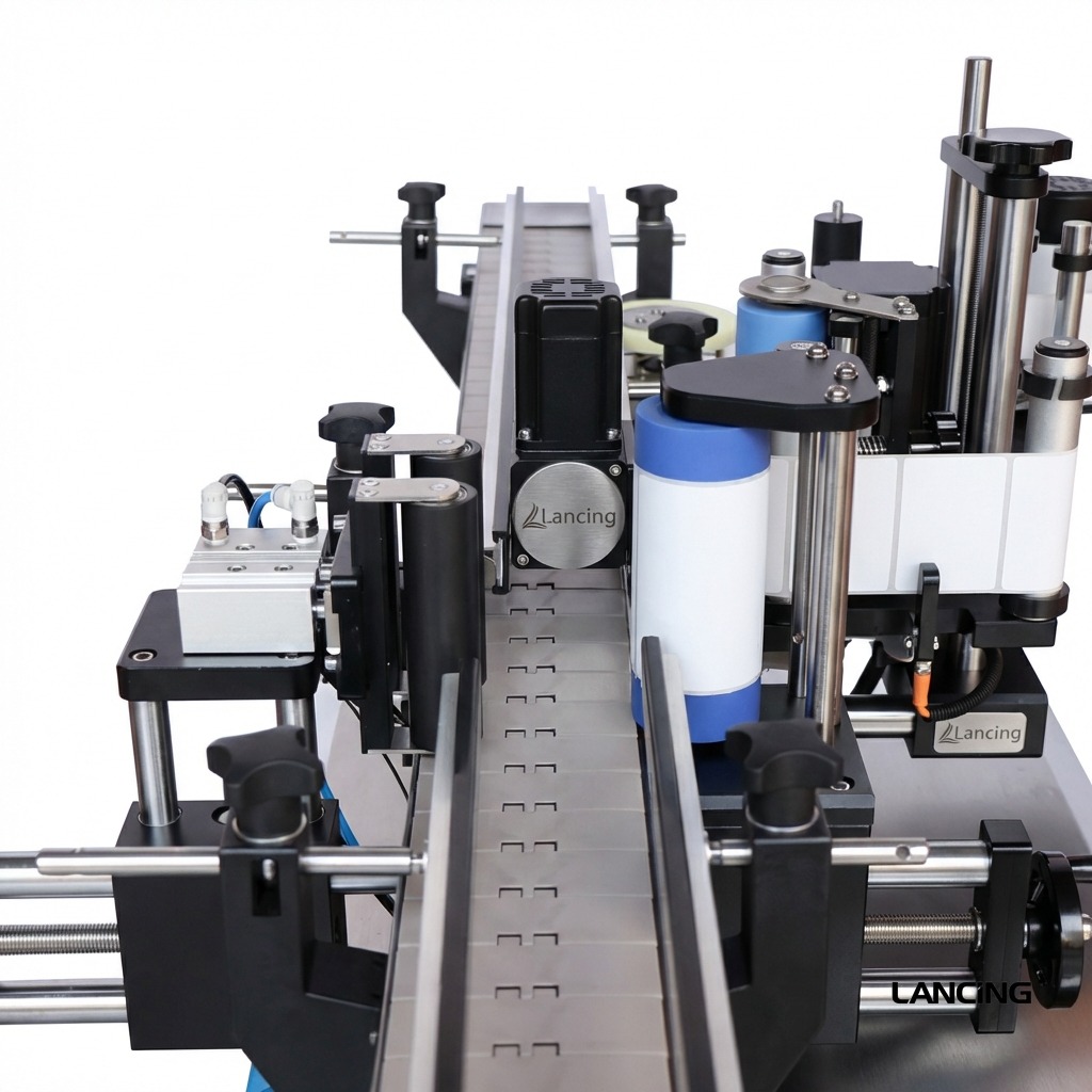 Automatic Round Bottle Labeling Machine gallery 4
