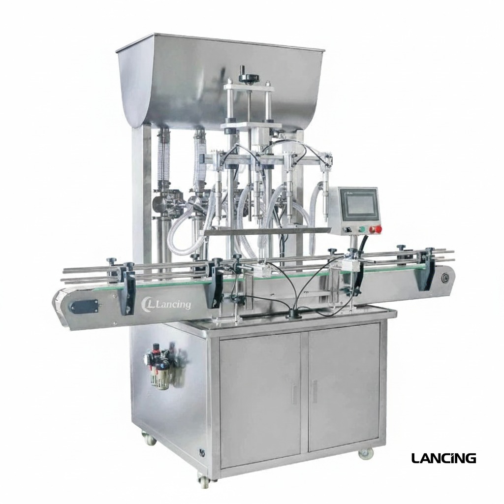 LU-YT4T-4P Automatic 4 Nozzle Paste Filling Machine gallery 2