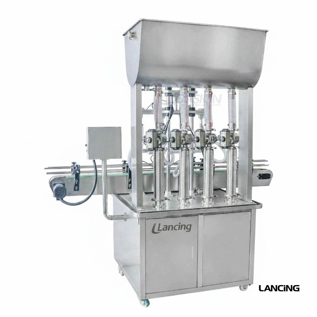 LU-YT4T-4P Automatic 4 Nozzle Paste Filling Machine gallery 3