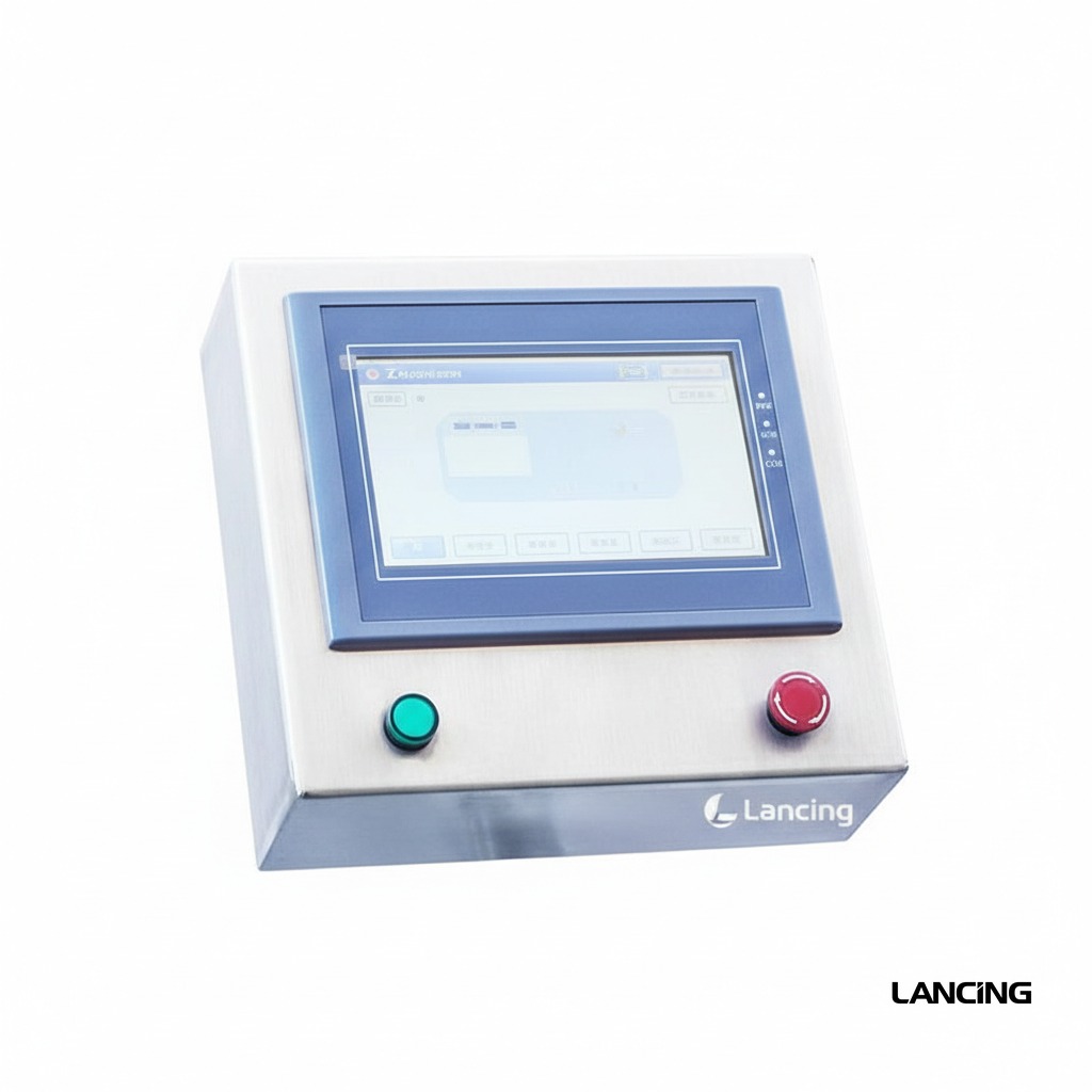 Automatic Top & Bottom Labeling Systems Flat Surface Labeling Machine gallery 3