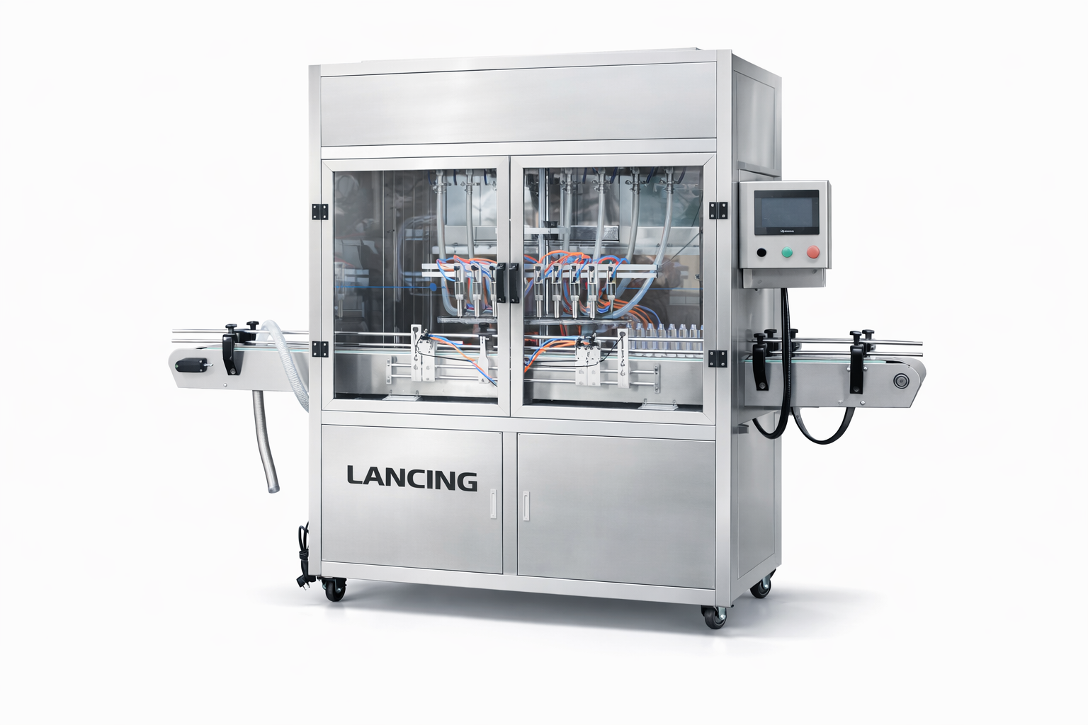 LU‑YT8T‑8ZL Automatic Pneumatic 8‑Nozzle Liquid Filling Machine gallery 2