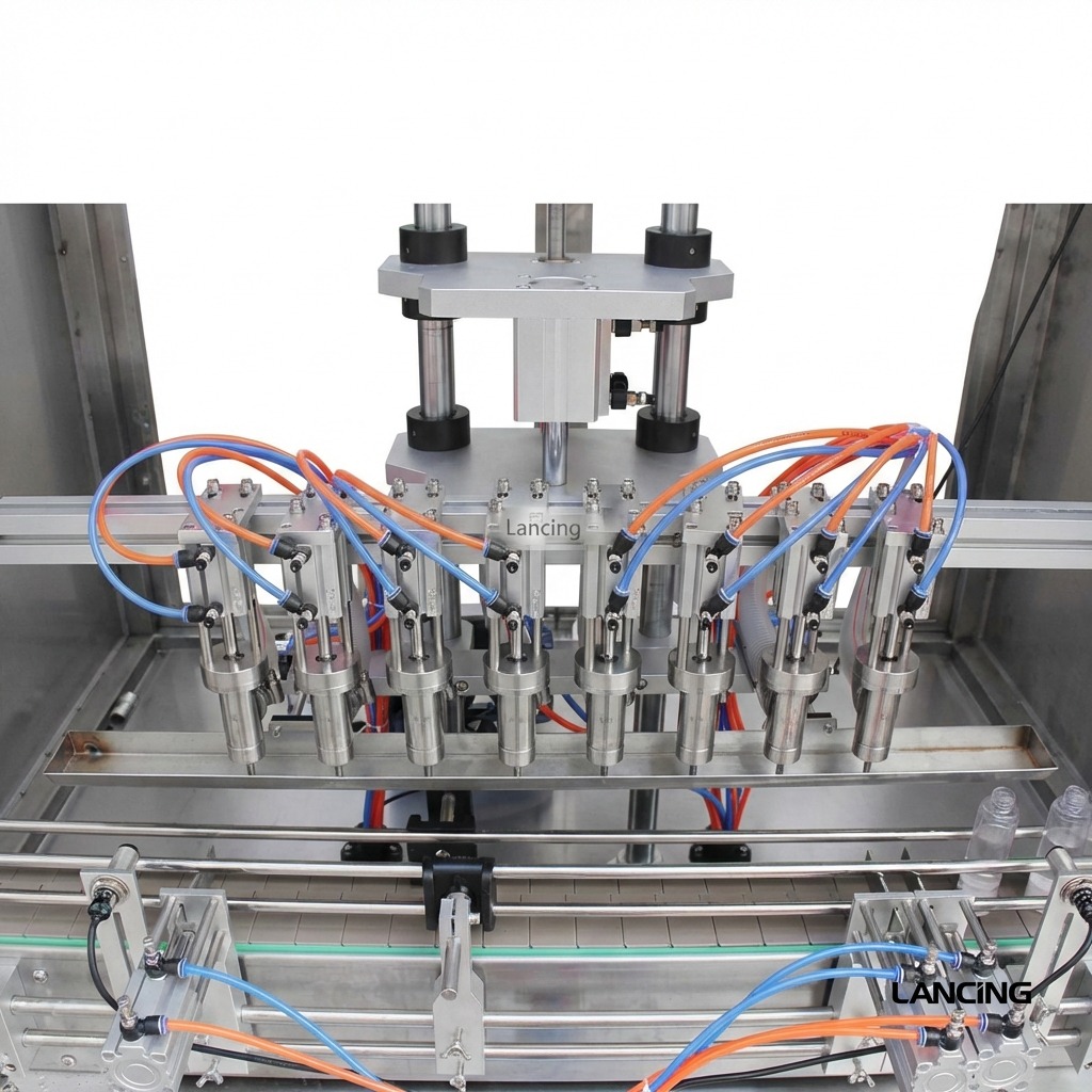 LU‑YT8T‑8ZL Automatic Pneumatic 8‑Nozzle Liquid Filling Machine gallery 4