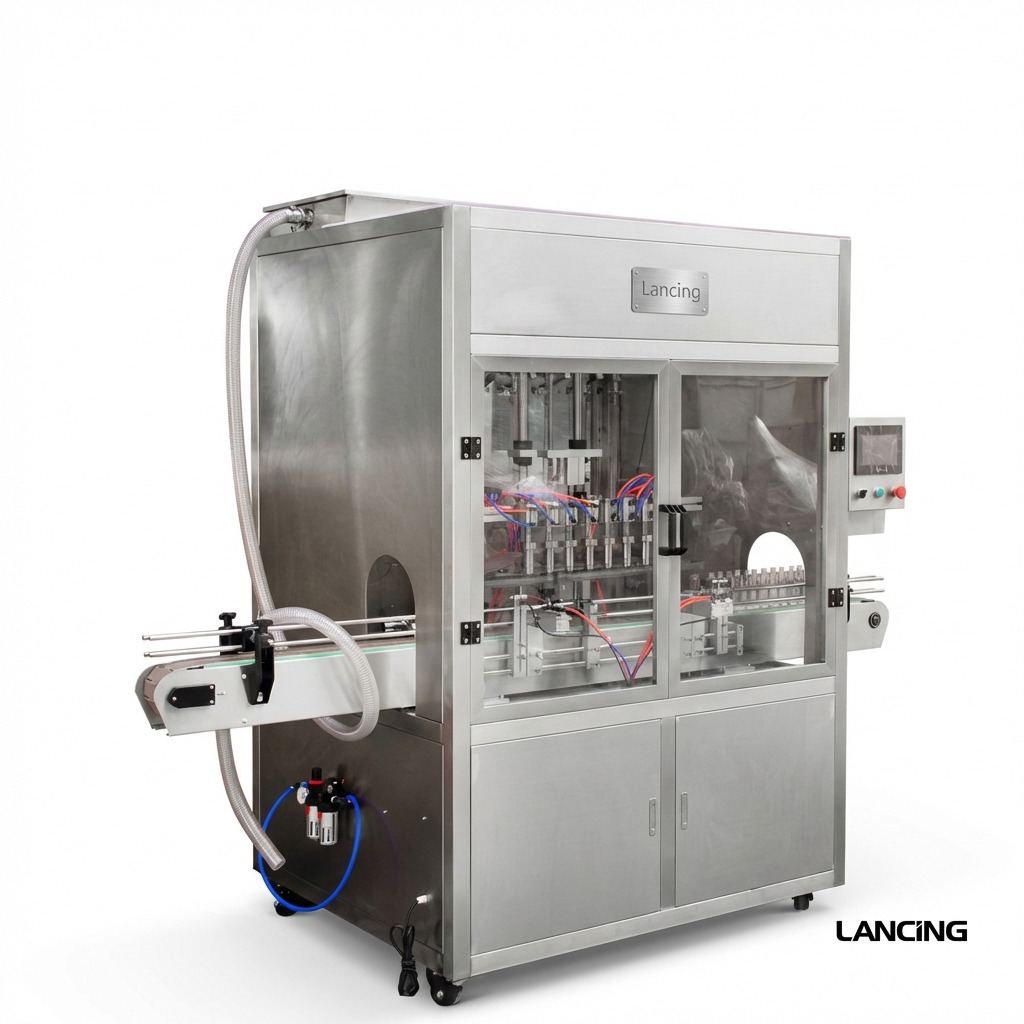 LU‑YT8T‑8ZL Automatic Pneumatic 8‑Nozzle Liquid Filling Machine gallery 6