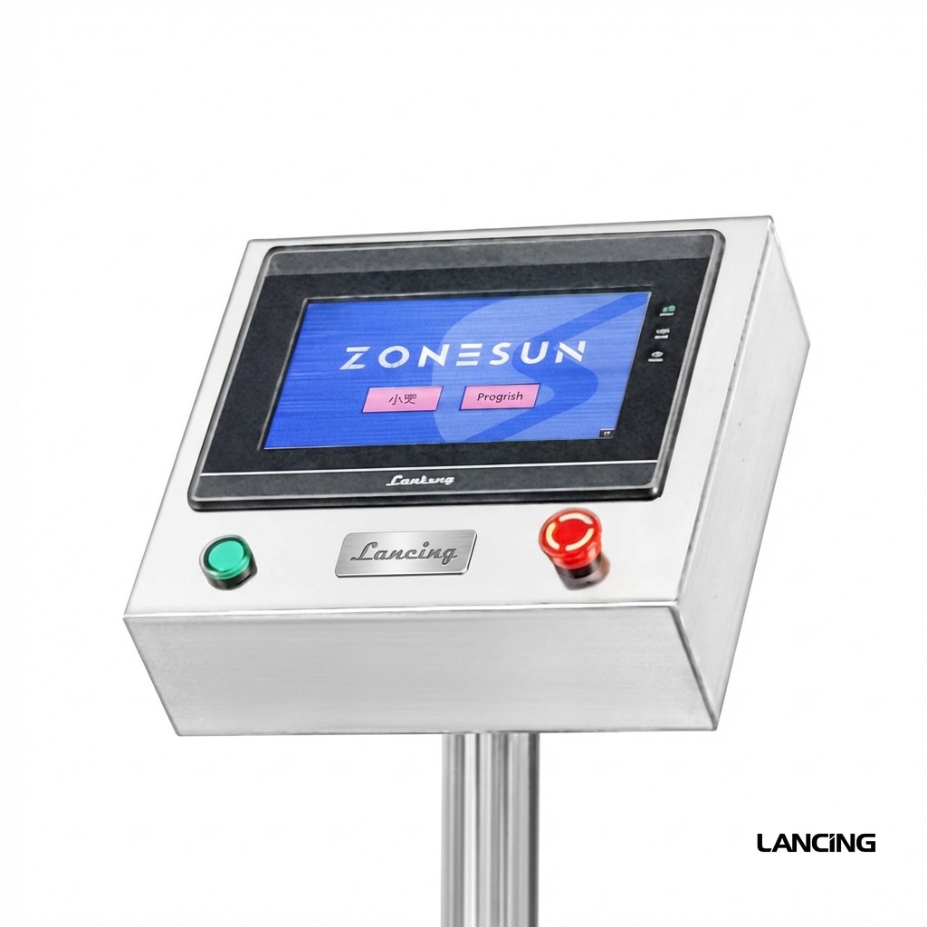 Automatic Polygon Bottle Labeling Machine gallery 2