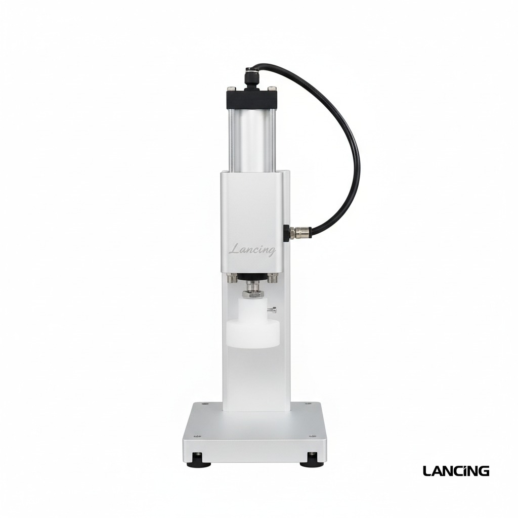 Automatic Flip Top Bottle Cap Pressing Machine gallery 3