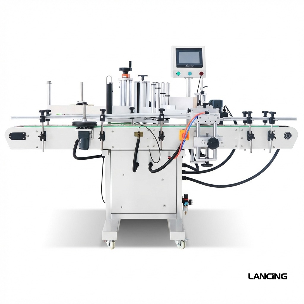 Round Bottle Labeling Machine