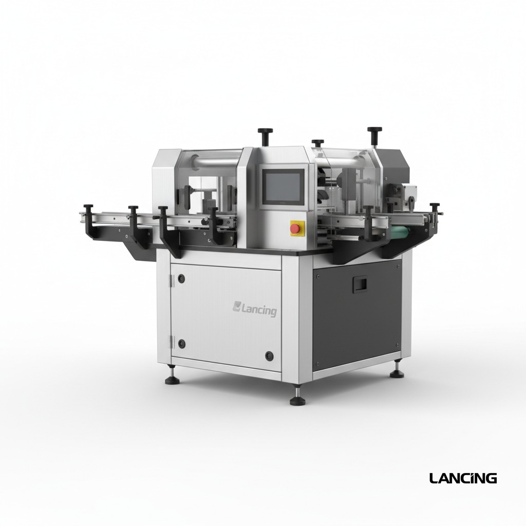 Automatic Round Bottle Labeling Machine gallery 2