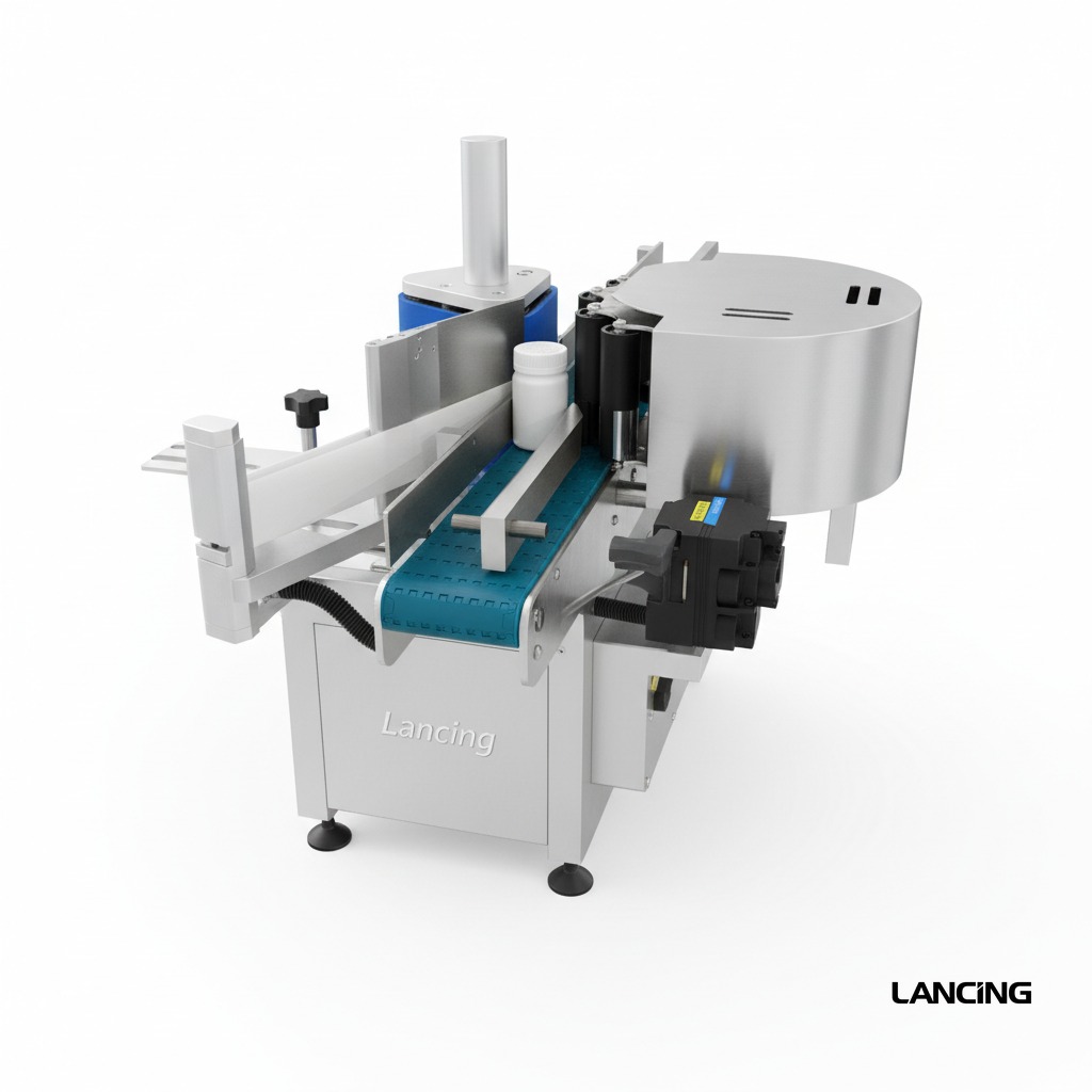 Automatic Round Bottle Labeling Machine gallery 4