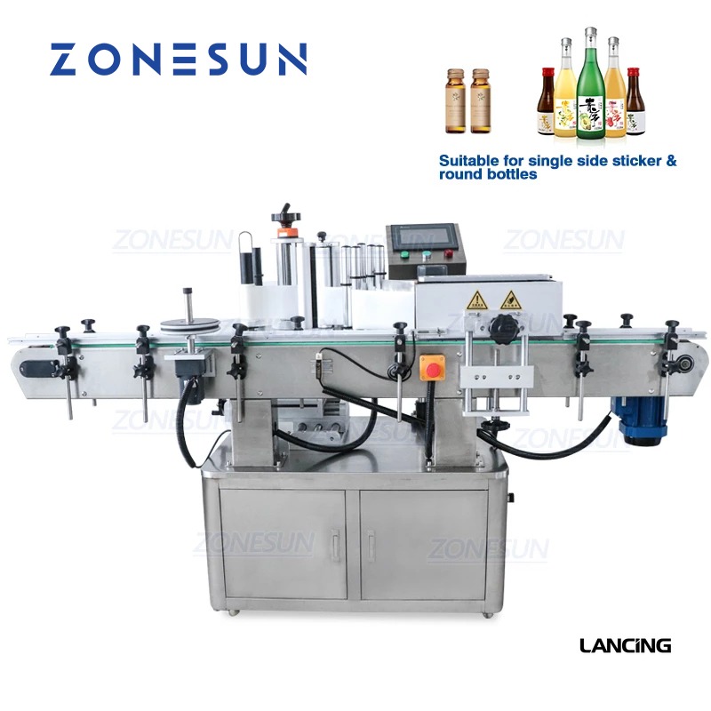 Automatic Round Bottle Labeling Machine