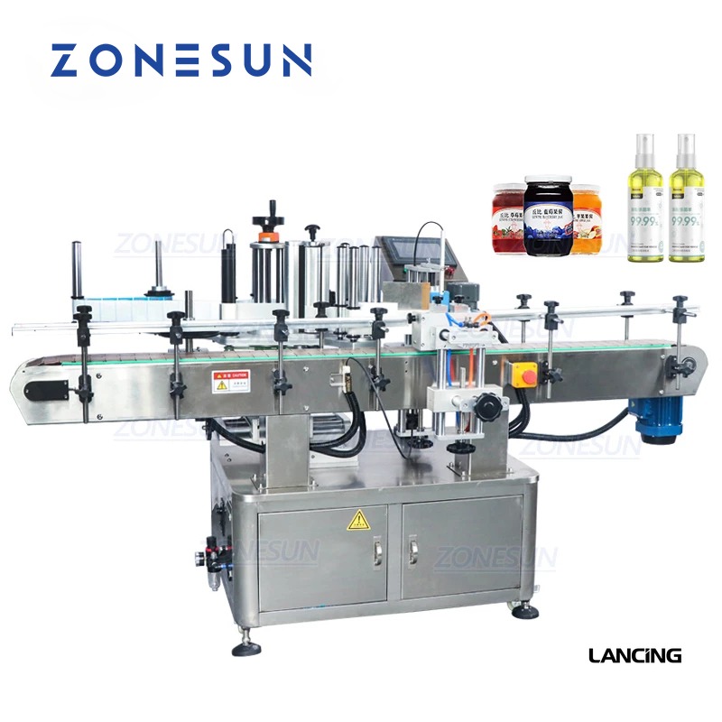 Automatic Round Bottle Labeling Machine