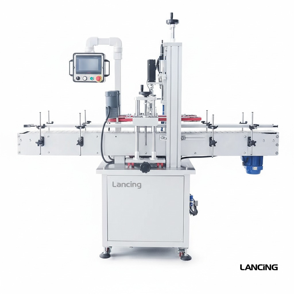 LU‑XG16F Automatic Bottle and Jar Screwing Capping Machine