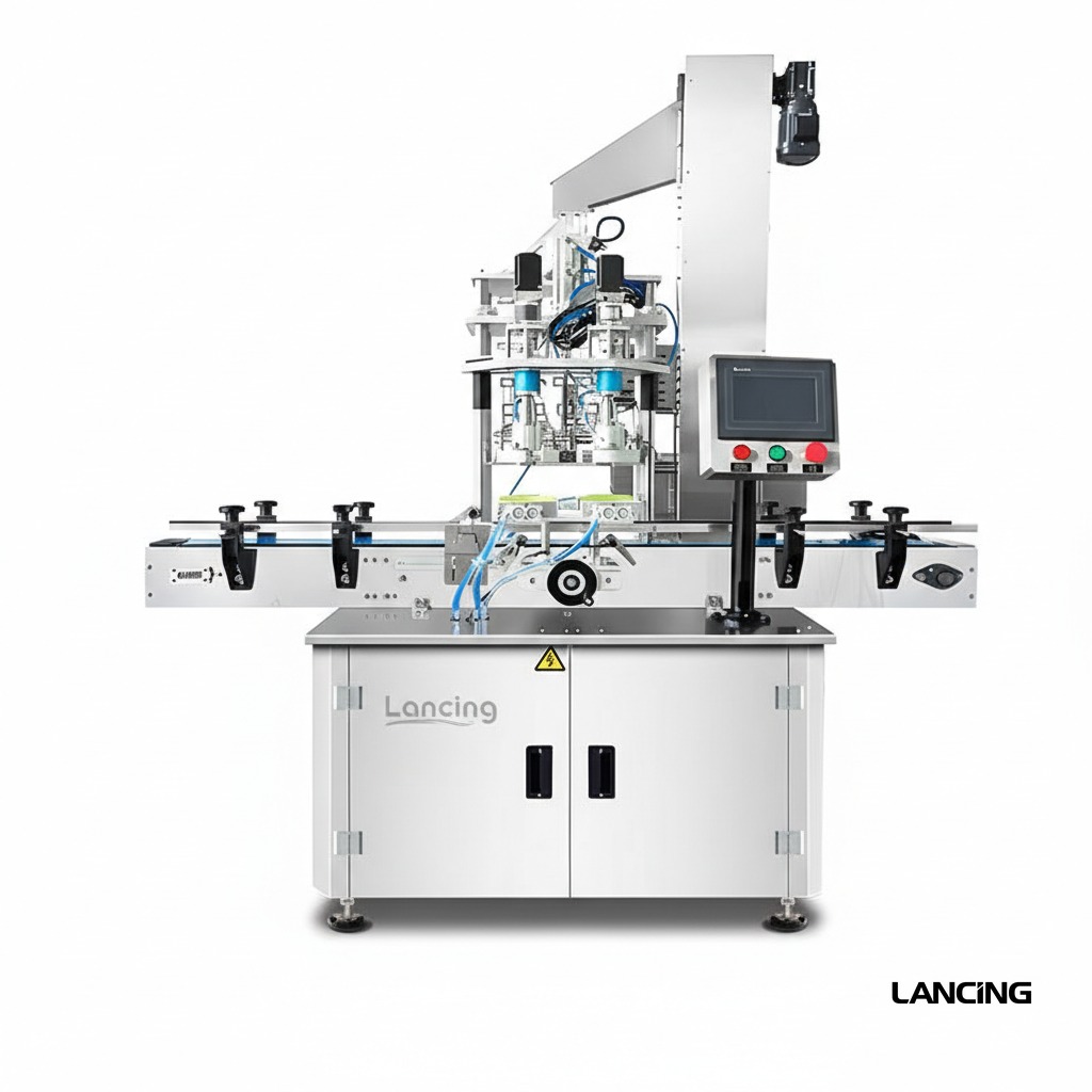 Automatic Servo Screw Capping Machine