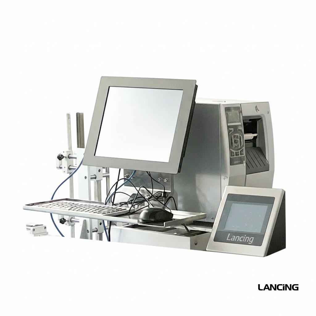 Three-Side Corner Labeling Machine gallery 4