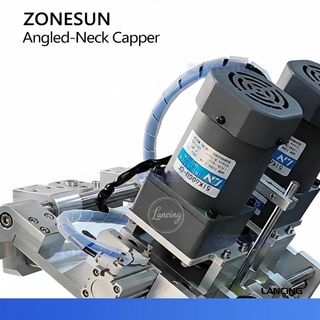 Automatic Toilet Cleaner Bottle Capping Machine gallery 2