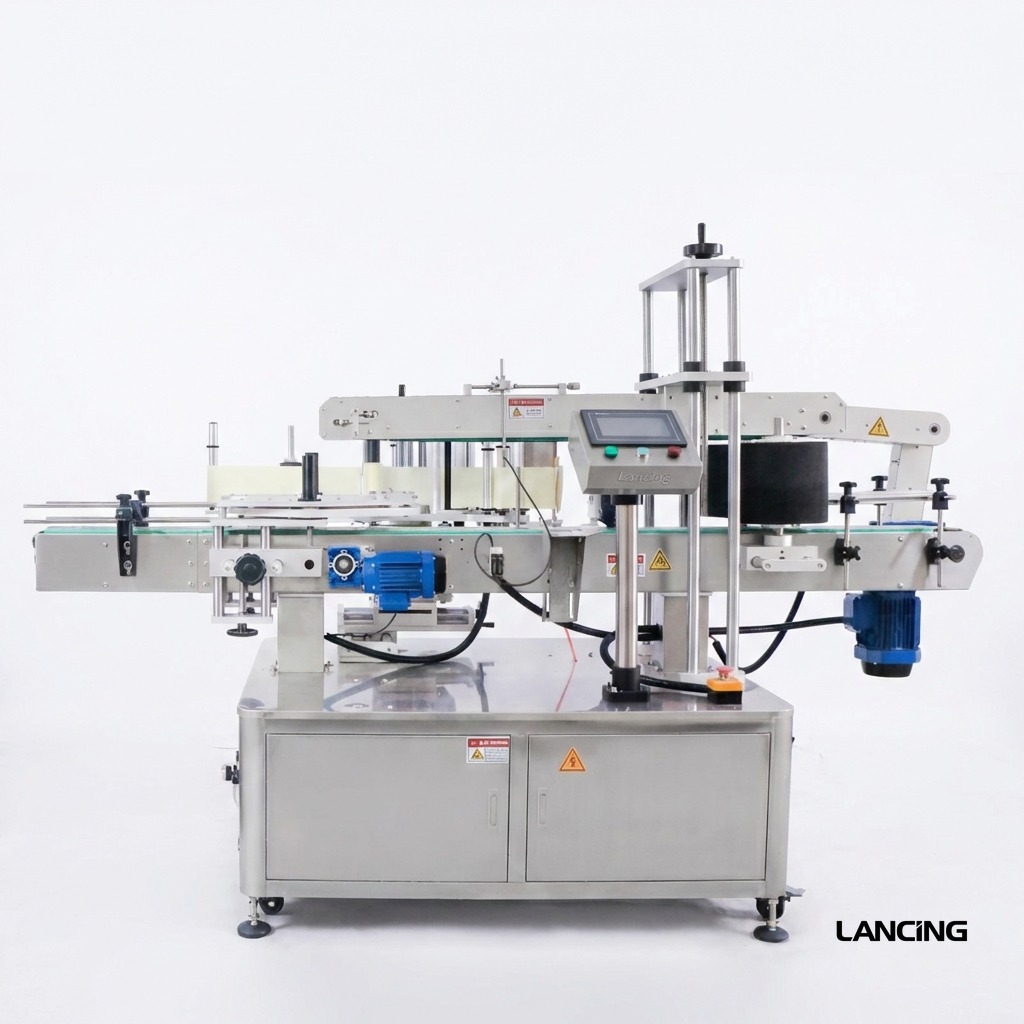 Three-Side Labeling Machine
