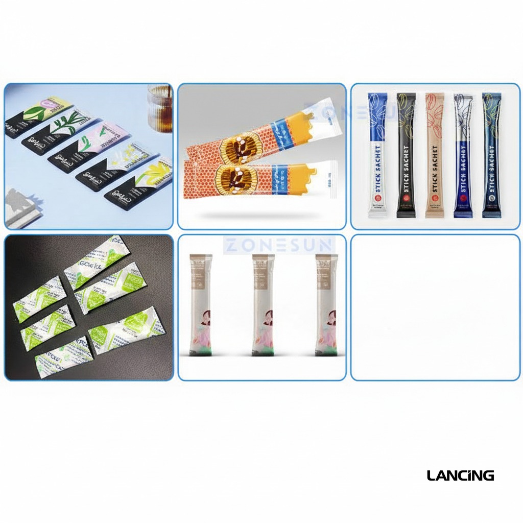 Automatic VFFS 12 Lanes Granule Filling Sealing Machine gallery 2