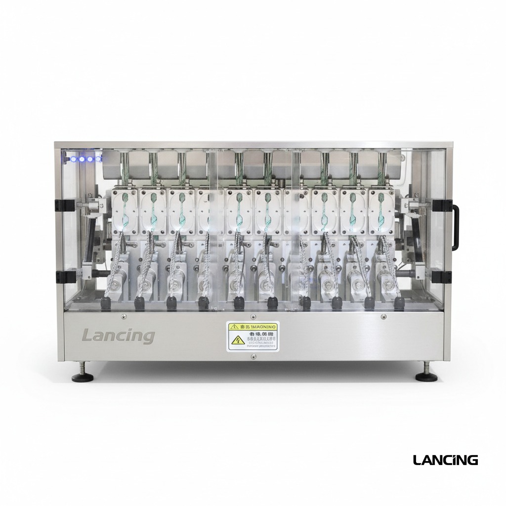 Automatic VFFS 12 Lanes Granule Filling Sealing Machine gallery 4