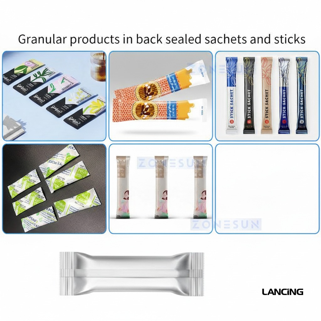 Automatic VFFS 12 Lanes Granule Filling Sealing Machine gallery 2