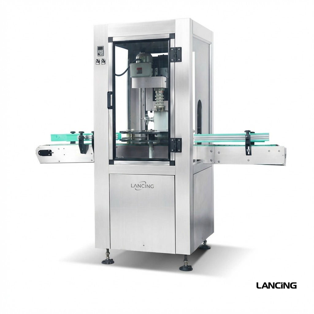 LU-CSM1 Bottle Neck Capsule Shrinking Machine | PVC & Foil Sealing