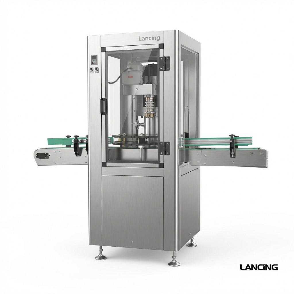 LU-CSM1 Bottle Neck Capsule Shrinking Machine | PVC & Foil Sealing gallery 2