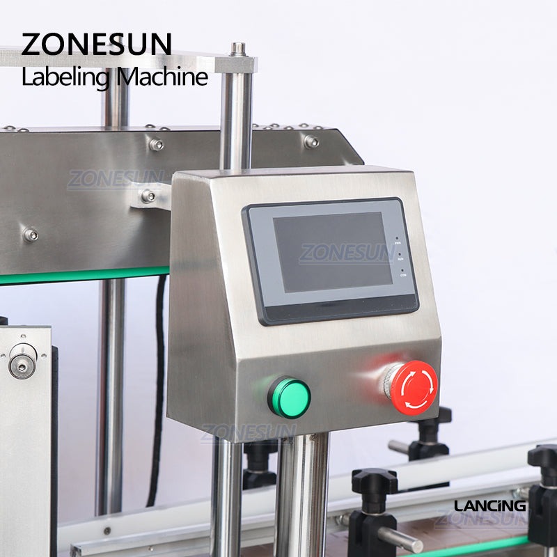 Double Side Square Bottle Labeling Machine gallery 4