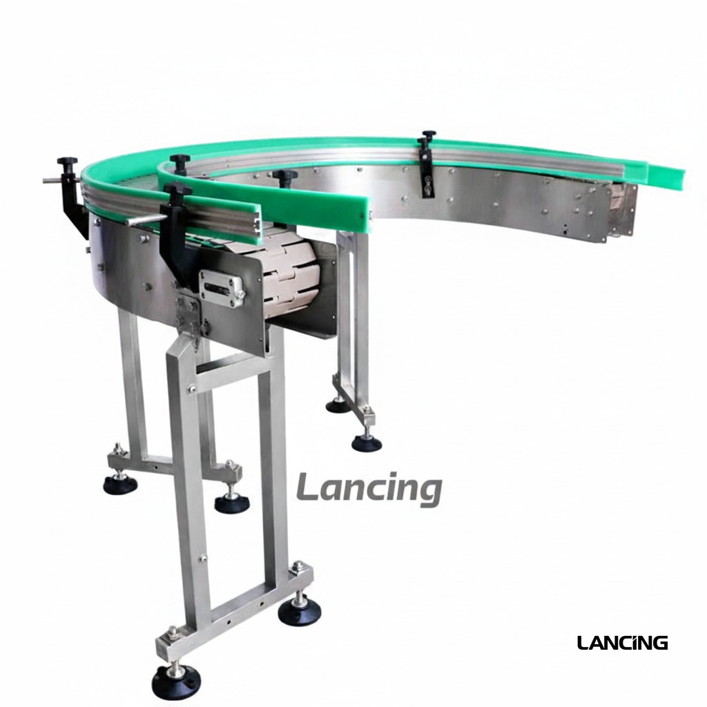 Custom U-Shape Chain Conveyor Belt for Production Line gallery 4