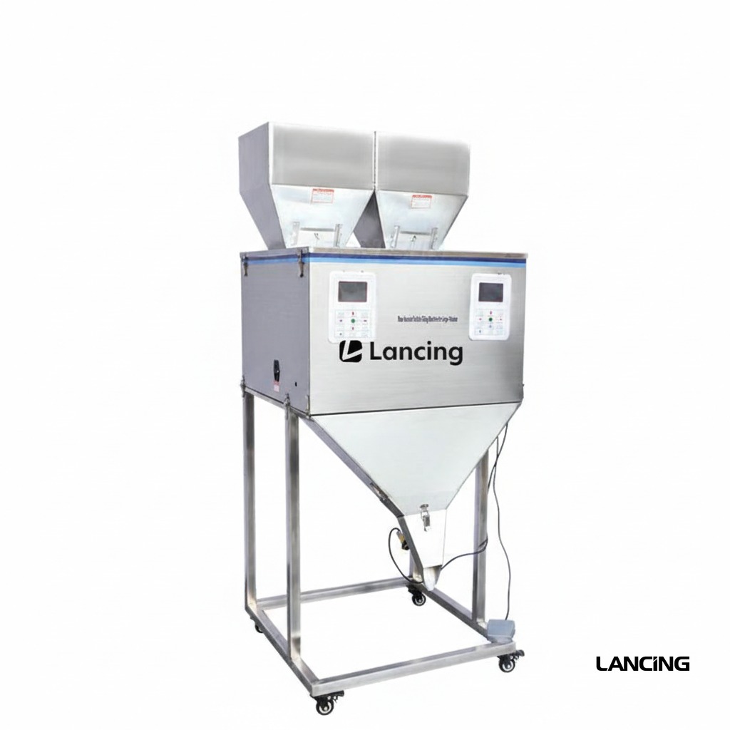 Semi Auto Dual-Head Powder Weighing Filling Machine gallery 4