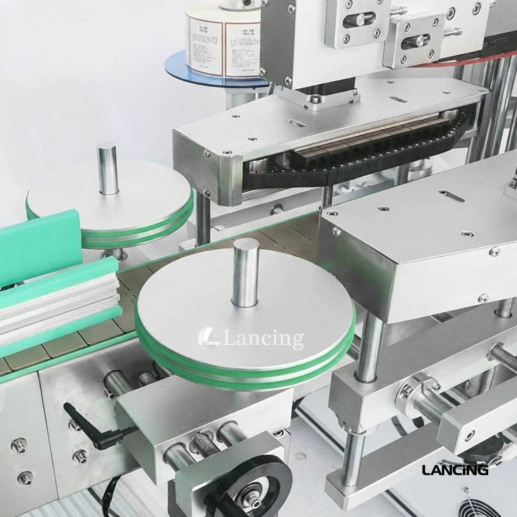 Round & Square Bottle Double Side Labeling Machine gallery 3