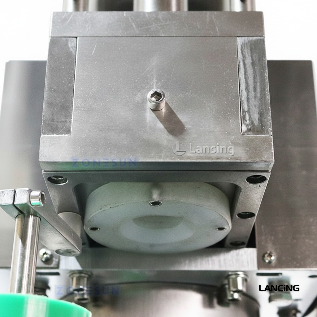 LU‑DSJ2 Automatic Wine Bottle Cork Feeding Capping Machine gallery 3