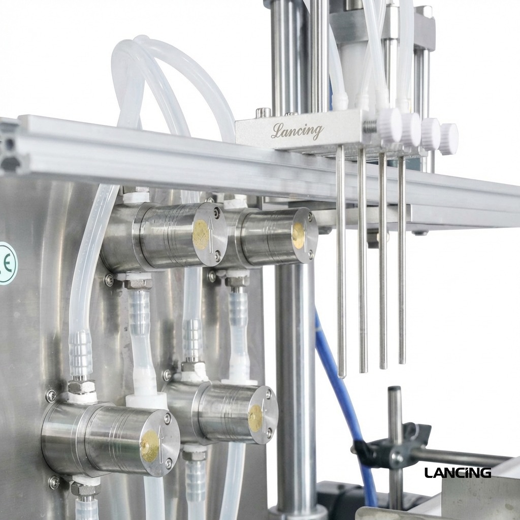 LU-DTMP4AL Magnetic Pump Liquid Filling Machine gallery 3