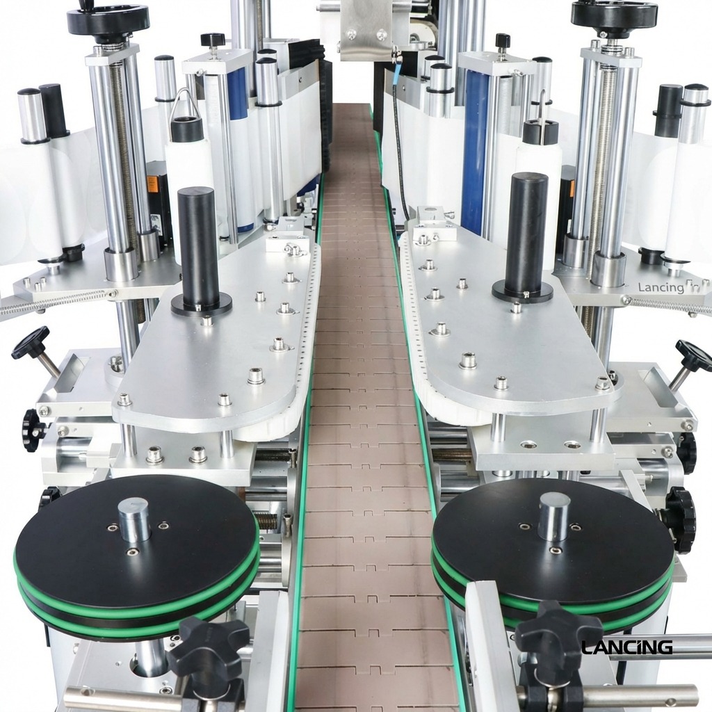 Automatic Square/Round Bottle Double Side Labeler gallery 4