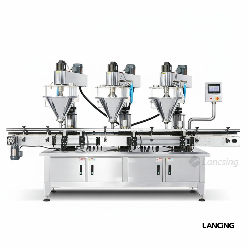 LU-FM4A Servo Powder Filling Machine