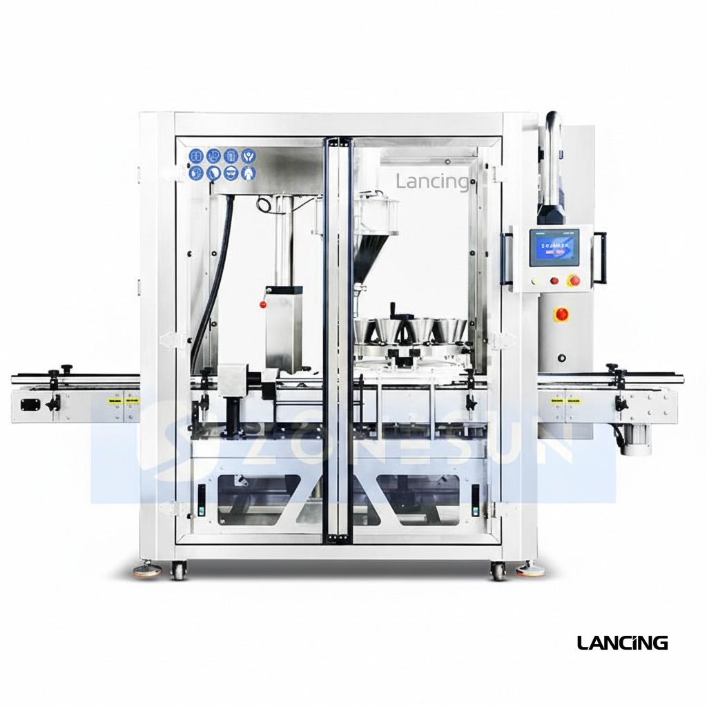 LU-FM7A Automatic Rotary Auger Powder Filling Machine gallery 2