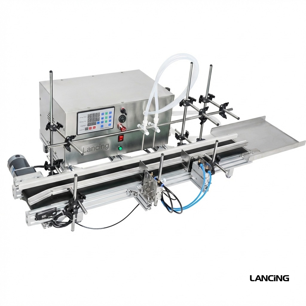 LU-DTDP2 Desktop Liquid Filling Machine