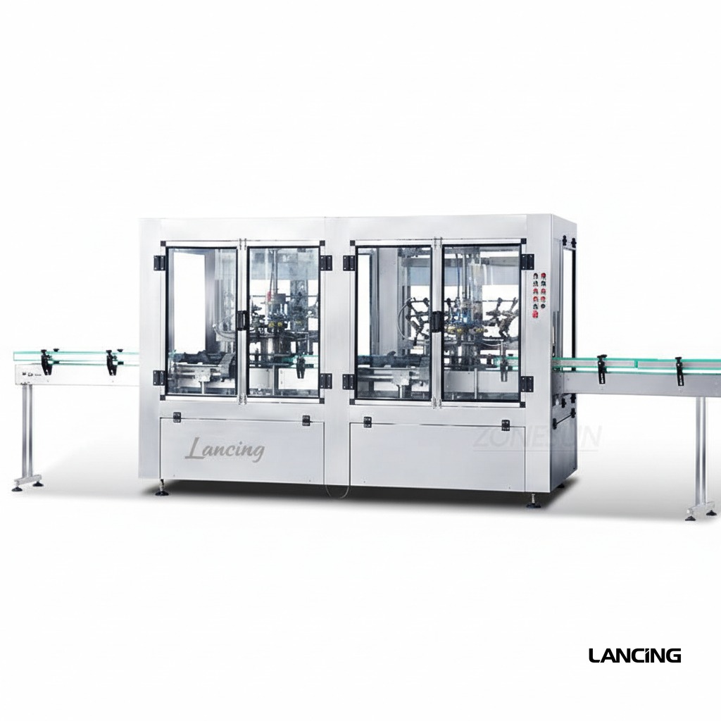 Full Automatic Pet Bottle Recycle 12 Heads Glass Bottle Washing Drying Machine