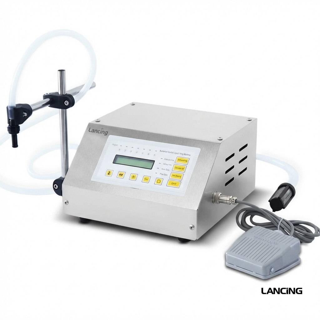 Diaphragm Pump Water Oil Liquid Filling Machine