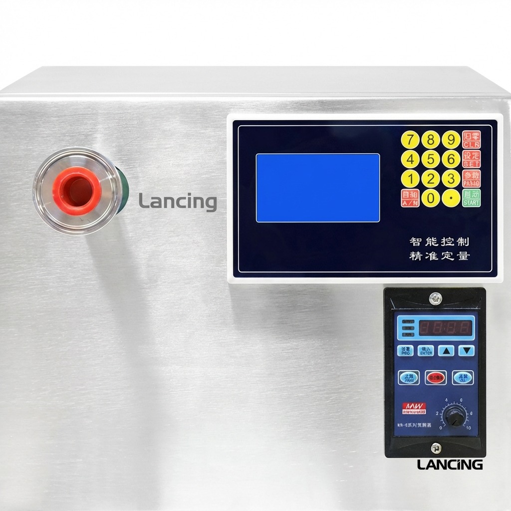 LU-GPW1 High Flow Gear Pump Liquid Weighing Filling Machine gallery 3